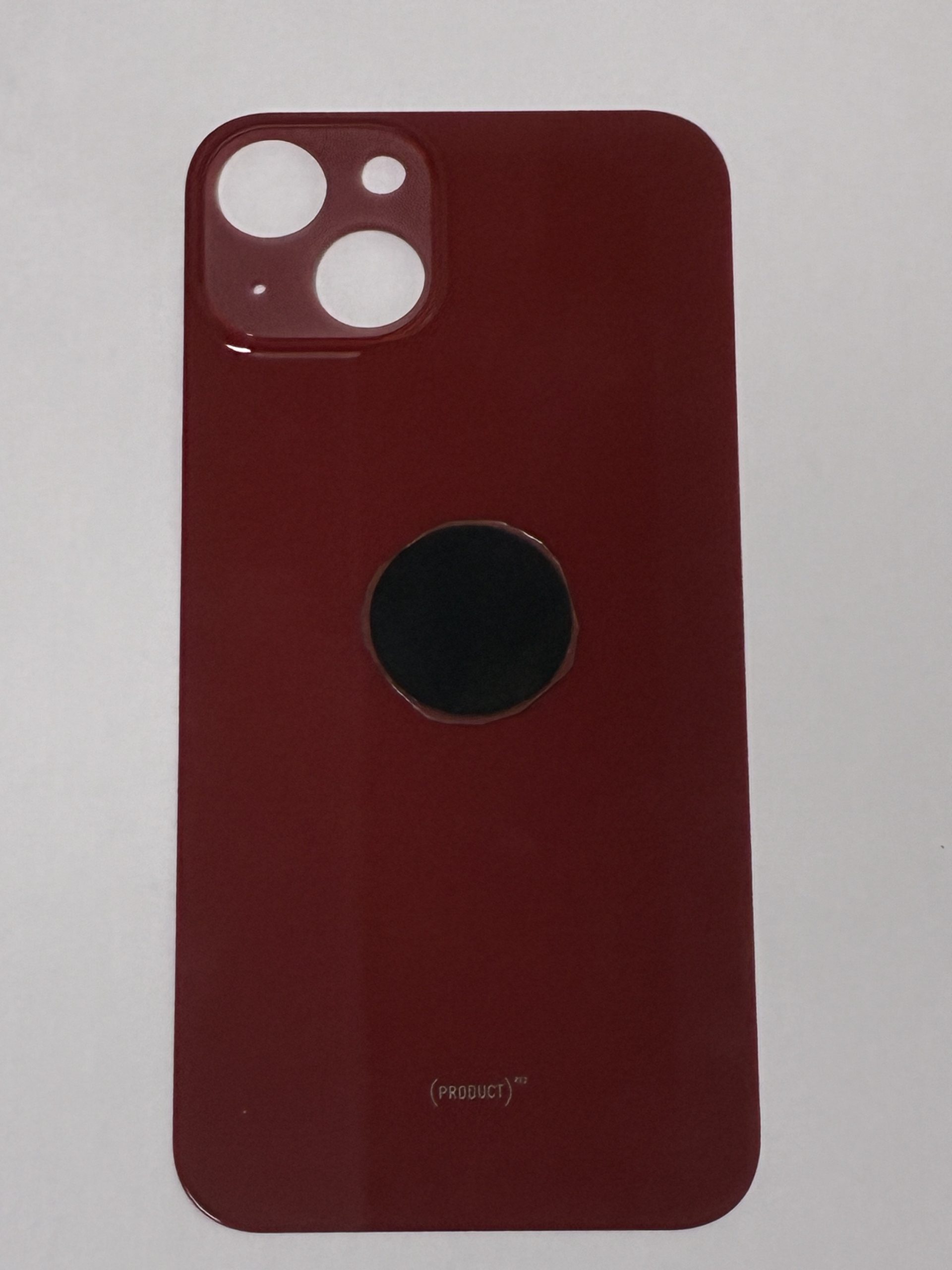 Tapa trasera Iphone 13 rojo