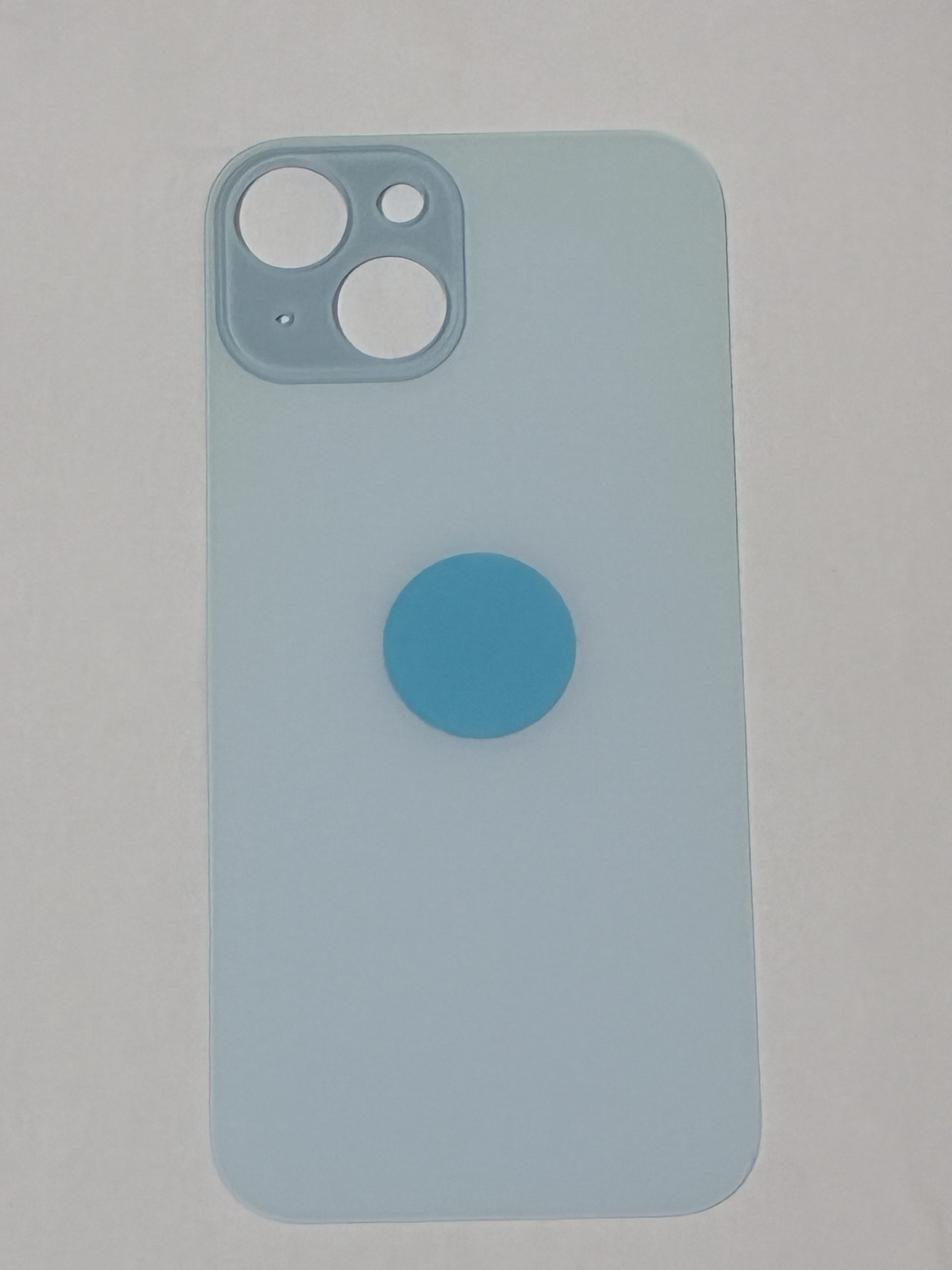 Tapa trasera Iphone 15 azul